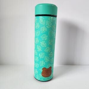 Animal Crossing New Horizons ACNH Travel Mug Metal Lid Coffee Cup Tom Nook Tea
